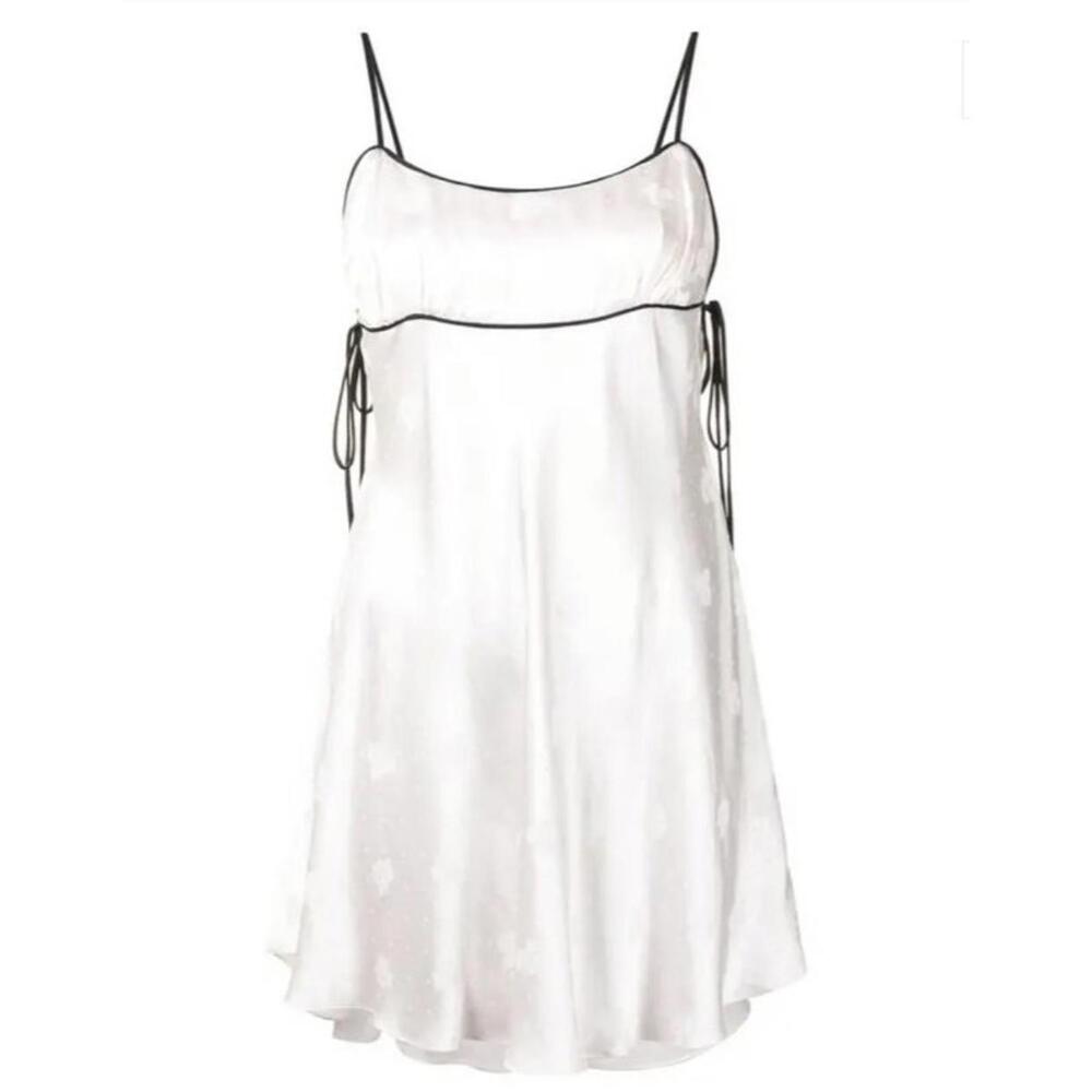 Alice Mccall Hotel Lobby Satin Mini Dress